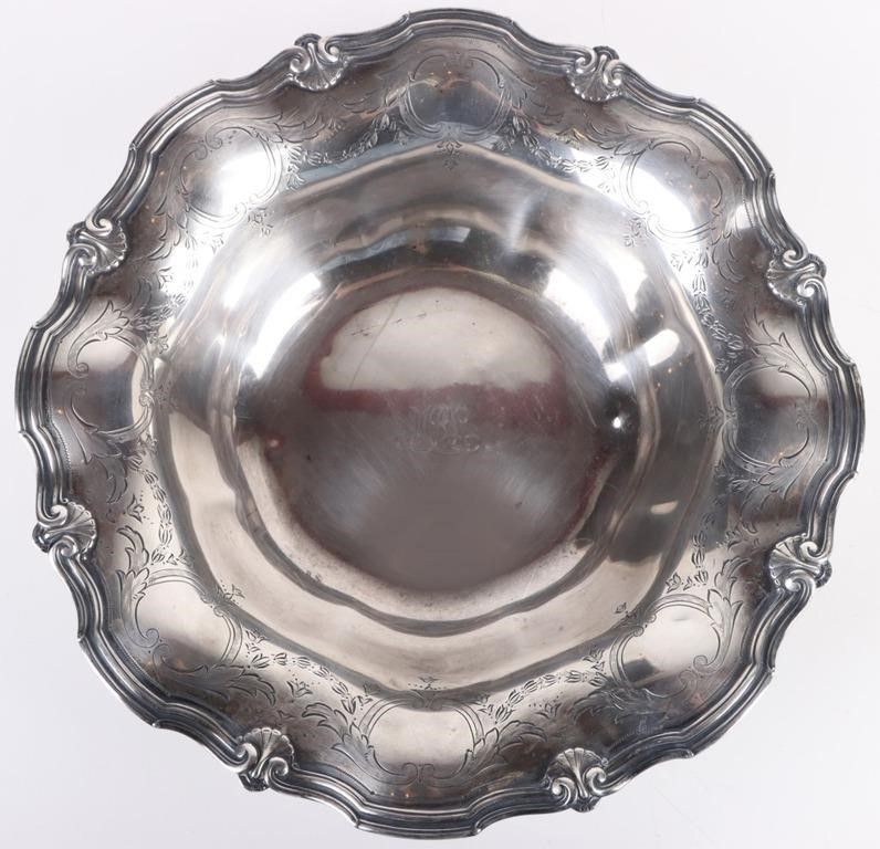 Lot 232381: TIFFANY & CO. MAKERS 6276 STERLING SILVER BOWL