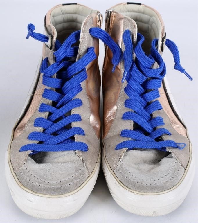 Lot 232429: GOLDEN GOOSE SLIDE WOMENS HIGH TOP SNEAKERS US 8