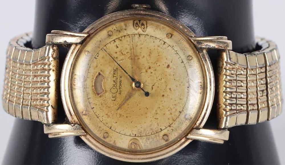 Lot 233030: LECOULTRE 10K GOLD FILLED MENS WATCH W/ SPEIDEL