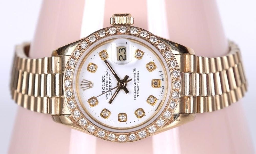 Lot 233032: 1979 ROLEX 18K YG 6917 PRESIDENTIAL LADIES WATCH