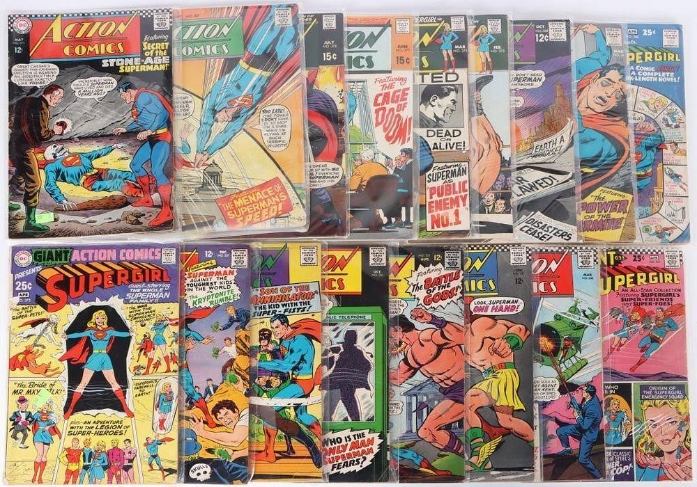 Lot 233225: ACTION COMICS SUPERMAN SILVER AGE NEAL ADAMS (16)