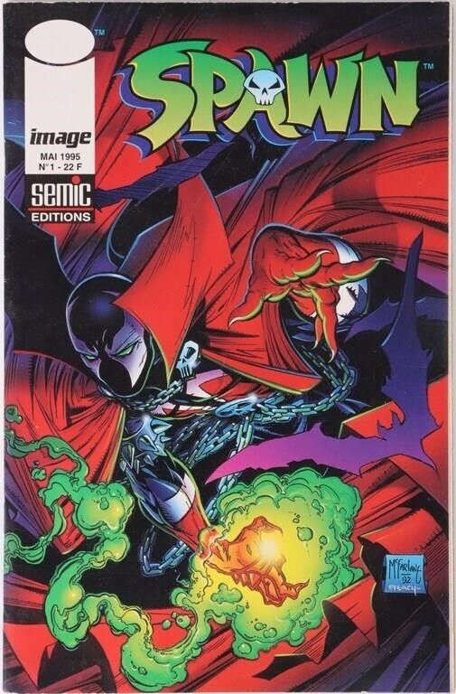 Lot 233228: SPAWN #1 1ST APPEARANCE OF SPAWN, SAM & TWITCH