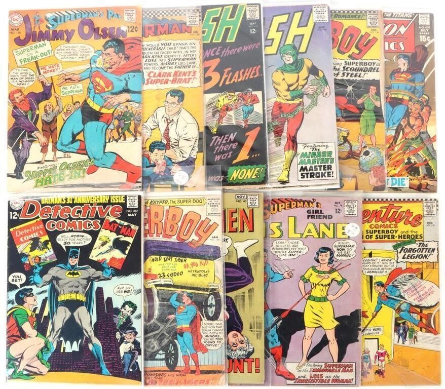 Lot 233231: SILVER AGE DC COMICS LOT OF ELEVEN