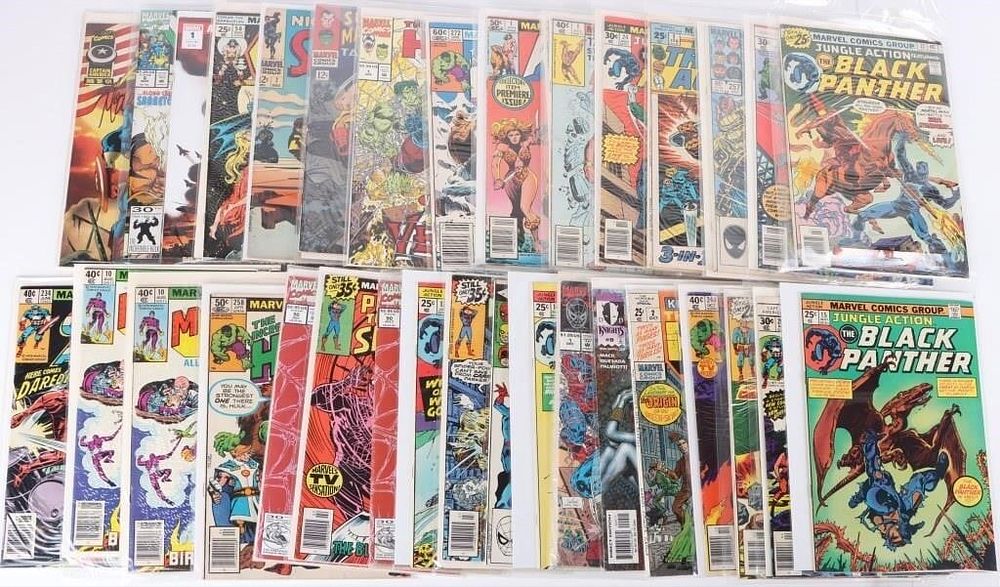 Lot 233243: ASSORTED MARVEL COMICS BRONZE & MODERN LOT OF 37