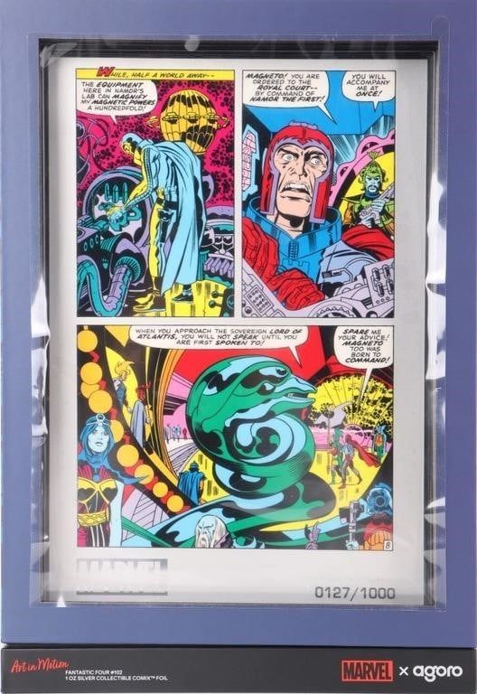 Lot 233321: 2026 FINE SILVER 1OZ FOIL FANTASTIC FOUR #102
