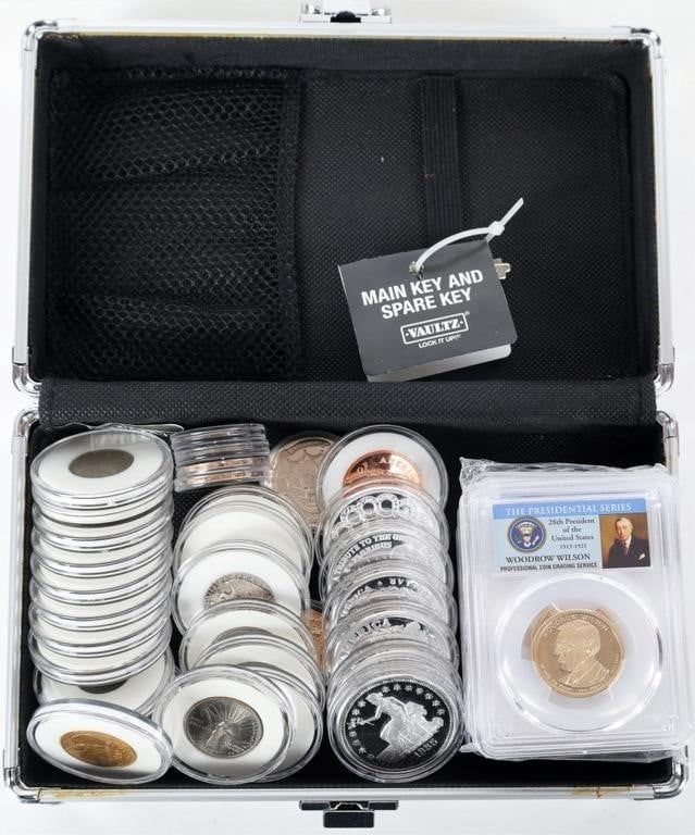 Lot 233370: ASSORTED U.S. VINTAGE & COMMEMORATIVE COINAGE LOT