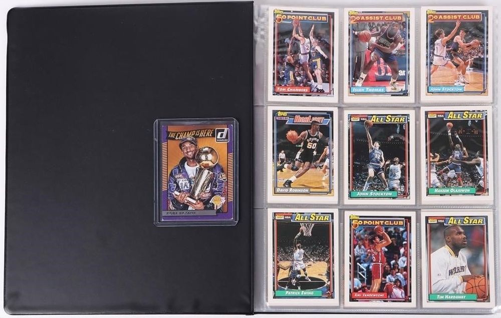 Lot 233422: ASSORTED 1990'S-2000'S BASKETBALL CARDS - (91)