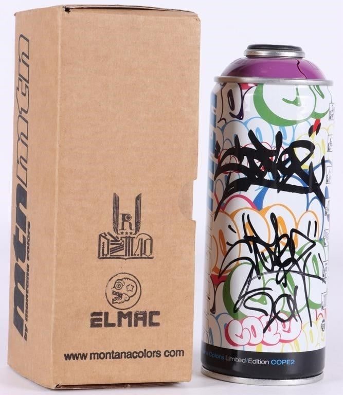 Lot 233449: COPE2 SIGNED MONTANA MTN LIMITED ED SPRAY PAINT