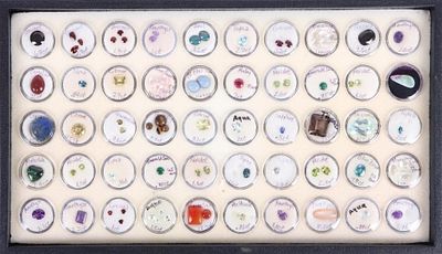~100CTW LOOSE ASSORTED SEMI-PRECIOUS GEMSTONES. ~100CTW loose assorted semi-precious gemstones 