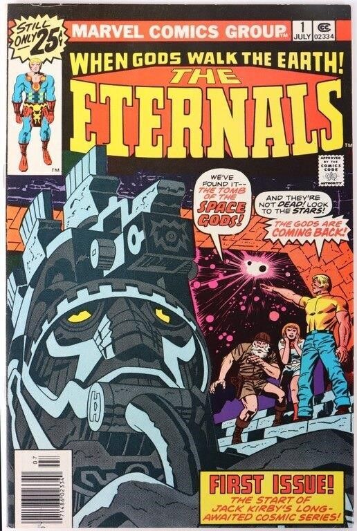 Lot 235011: ETERNALS #1 - 1ST APPEARANCE OF IKARIS, NEAR MINT