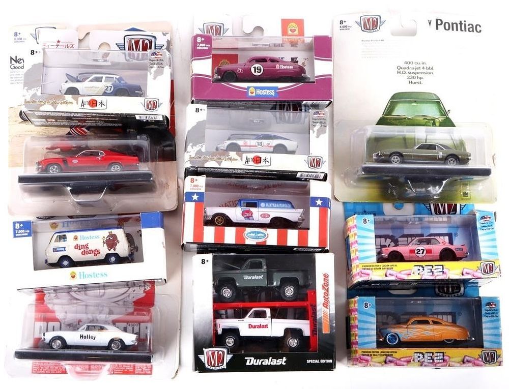 Lot 235119: ASSORTED M2 MACHINES DIECAST CARS LOT OF 11