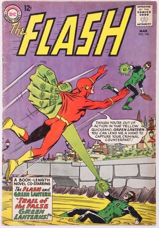 Lot 235120: THE FLASH ISSUE # 143 SILVER AGE COMIC