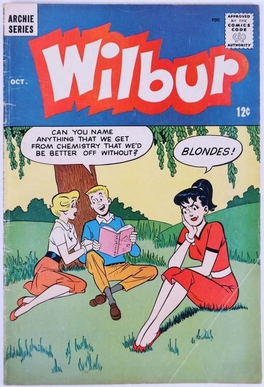 Lot 235168: WILBUR #89 ARCHIE COMICS 1964 SILVER AGE FINE