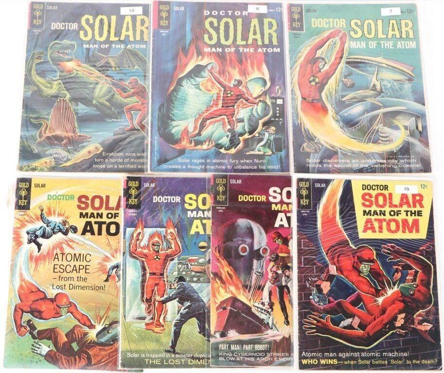 Lot 235172: DOCTOR SOLAR: MAN OF THE ATOM GOLD KEY LOT (7)
