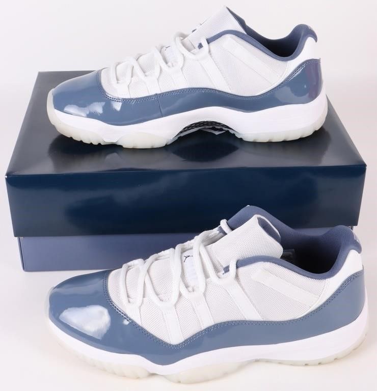 Lot 235180: AIR JORDAN RETRO LOW DIFFUSED BLUE MENS U.S. 12.0