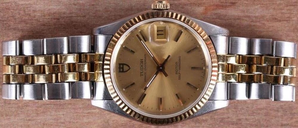 Lot 235199: TUDOR PRINCE OYSTERDATE TWO TONE MENS WRISTWATCH