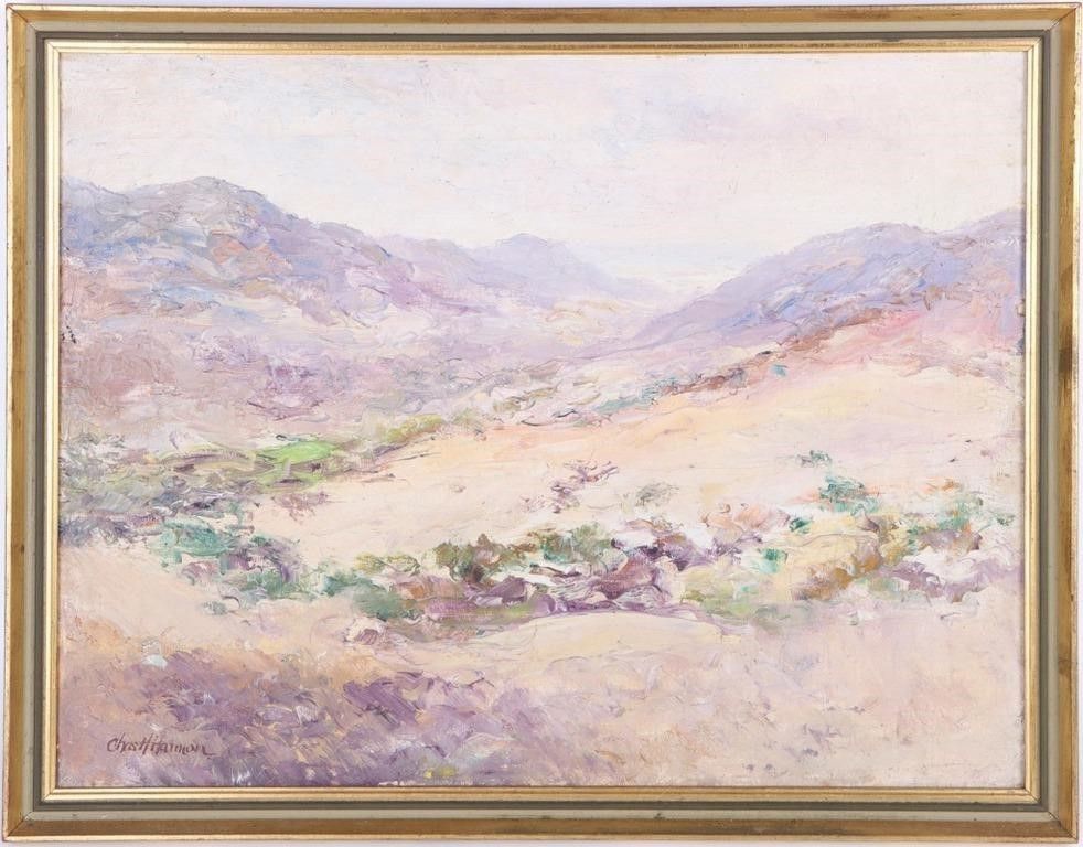 Lot 235263: CHARLES HENRY HARMON ORIGINAL OIL ON BOARD