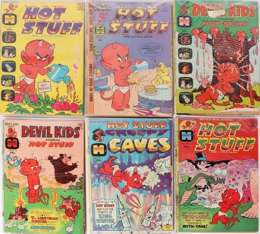 Lot 235288: HOT STUFF THE LITTLE DEVIL HARVEY COMICS (25)