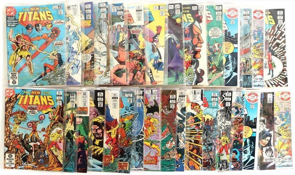 Lot 235332: NEW TEEN TITANS BRONZE AGE DC 1ST VIGILANTE (32)