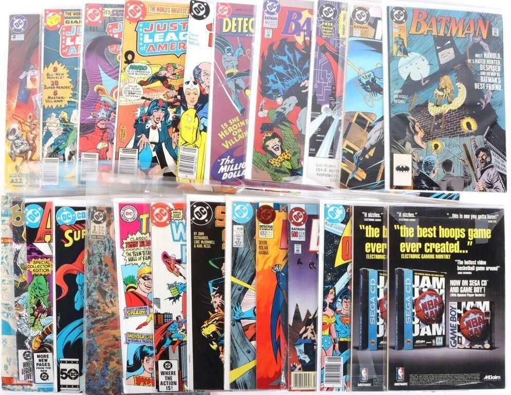 Lot 235443: ASSORTED BRONZE/ MODERN AGE DC COMICS - (27)