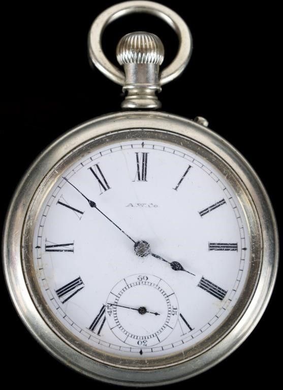 Lot 235450: VINTAGE AMERICAN WALTHAM POCKET WATCH FUNCTIONAL