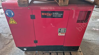 גנרטור דיזל MoLLEr 10kw. התמונות להמחשה בלבד מומלץ להגיע ולבחון את הפריט 