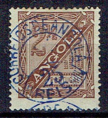 Angola * 1894 – Stamps of D. Carlos I, Jornaes type, with surcharge, manually inscribed in 
