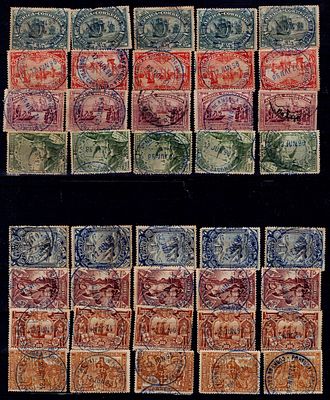 Africa, emissões gerais 1898 4º Centenário da Descoberta do Caminho Marítimo para a India. 