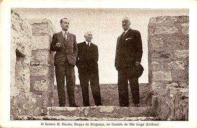 Monarchy postcards. 5 photographic postcards with images of D. Duarte, Duke of Braganza. New 