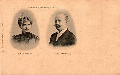 Monarchy postcards. Postcard with an image of the royal family, FA Martins edition. New, signs 