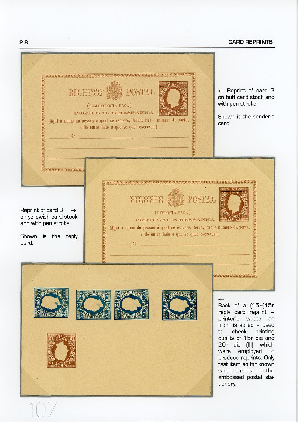 Portugal. Postcards. D. Luis. Right-hand ribbon. Embossed print. Lutz Hohensang Collection. The 