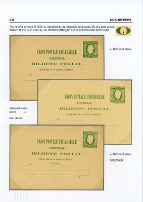Portugal. Postcards. D. Luis. Right-hand ribbon. Embossed print. Lutz Hohensang Collection. 