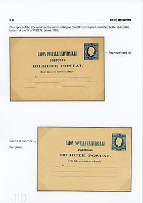 Portugal. Postcards. D. Luis Straight ribbon. Embossed print. Lutz Hohensang Collection. 