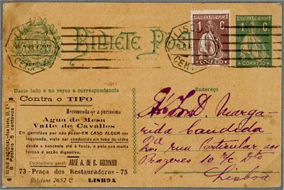 Postal stationery collection Lutz one-cent postal stationery Ceres OM#59, with an additional 