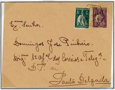 Lutz collection postcards. 2 1/2 cent envelope, light violet, plus an additional 1 1/2 cents to 