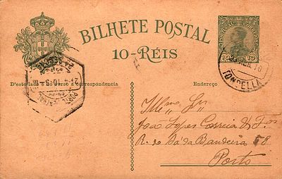 Postal stationery. 4 IPs (Postal Information) D. Carlos Mouchon, D. Manuel and Ceres of 6 and 