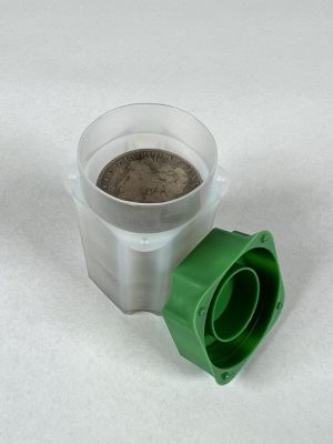 MORGAN SILVER DOLLAR ROLL. 20 CIRCULATED MORGAN SILVER DOLLARS