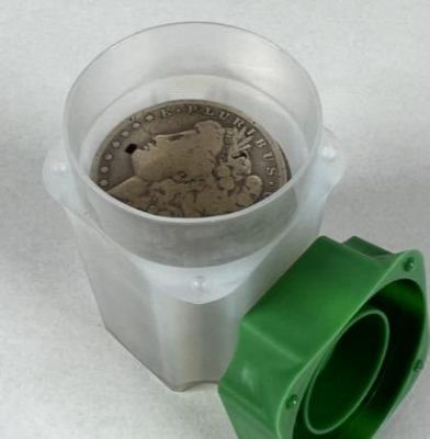 MORGAN SILVER DOLLAR ROLL. 20 CIRCULATED MORGAN SILVER DOLLARS