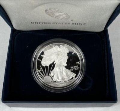 2018 AMERICAN SILVER EAGLE PROOF. OGP