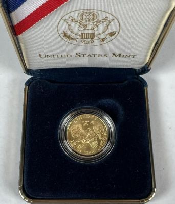 2008 U.S. BALD EAGLE $5 GOLD. $5 GOLD, QUARTER OUNCE