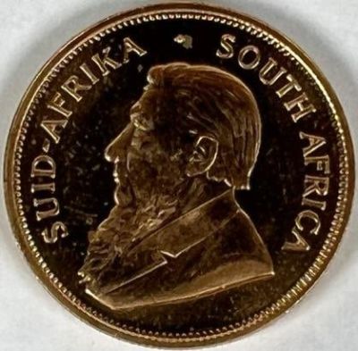 1978 S. AFRICA KRUGERRAND GOLD - ONE OUNCE. UNCIRCULATED, ONE OUNCE