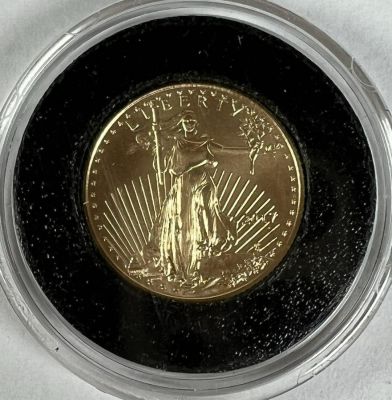 2017 AMERICAN EAGLE $5 GOLD COIN. UNCIRCULATED