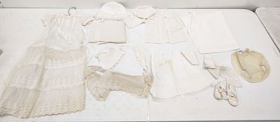 vintage clothing. childs clothing some have stains Dimensions: 2 x 12 x 12 in