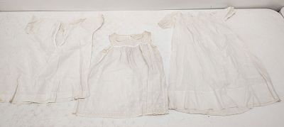 vintage clothing. childs clothing some have staining Dimensions: 3 x 8 x 8 in