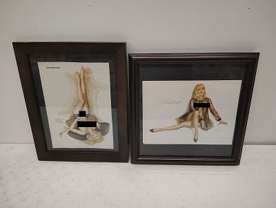 vargas prints. Alberto Vargas prints Dimensions: 3 x 15 x 16 in