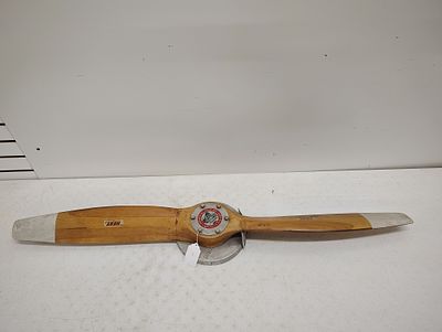 propeller. heavy wooden airplane propeller 52.5 long Dimensions: 4 x 53 x 10 in