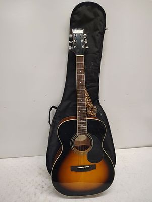instrument. acoustic guitar mitchell model # 100s/bs Dimensions: 9 x 44 x 20 in