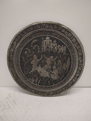 wall art. middle eastern wall tray Dimensions: 1 x 33 x 33 in