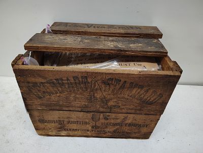 knitting machine. Gearhart Machine Company Clearfield PA it is complete Dimensions: 12 x 15 x 12 in