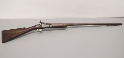 gun. percussion gun wall hanger Dimensions: 49 x 5 x 3 in